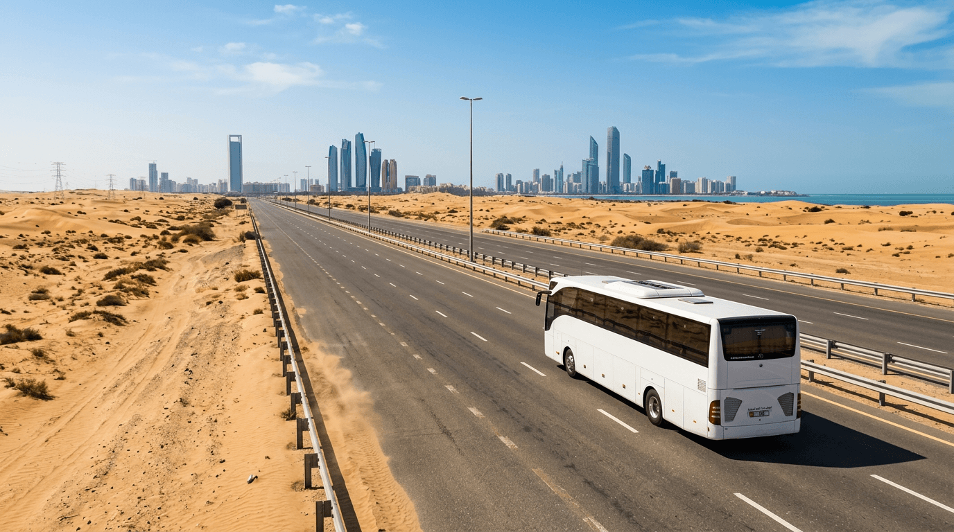 Dubai to Abu Dhabi by coach: planning a smooth same-day return